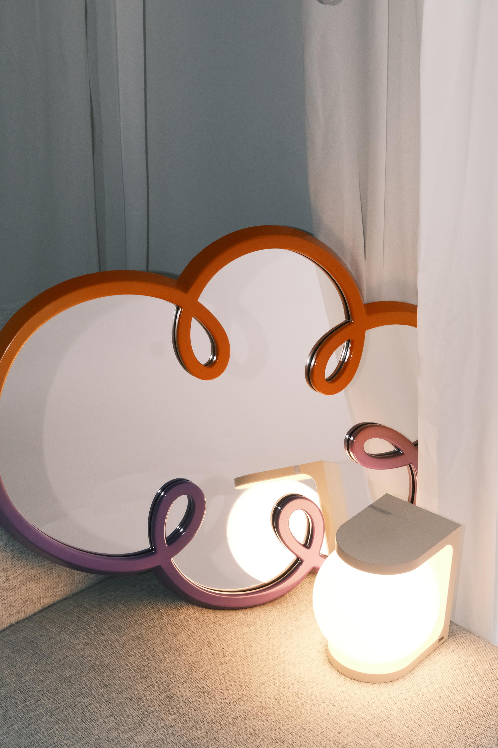 Handcrafted BUBBLE Wall Mirror