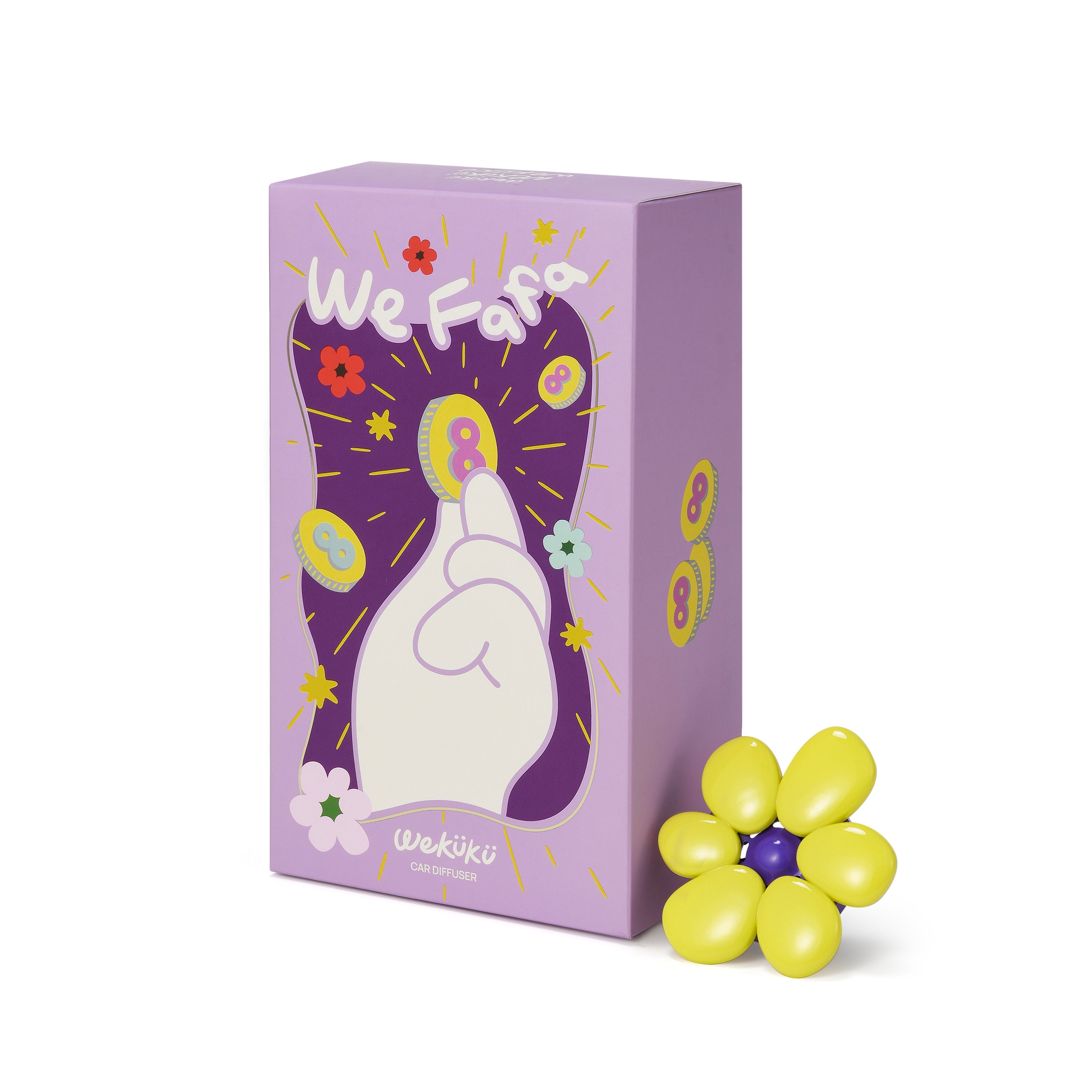 FaFa Car Diffuser - Bloom (Yellow)