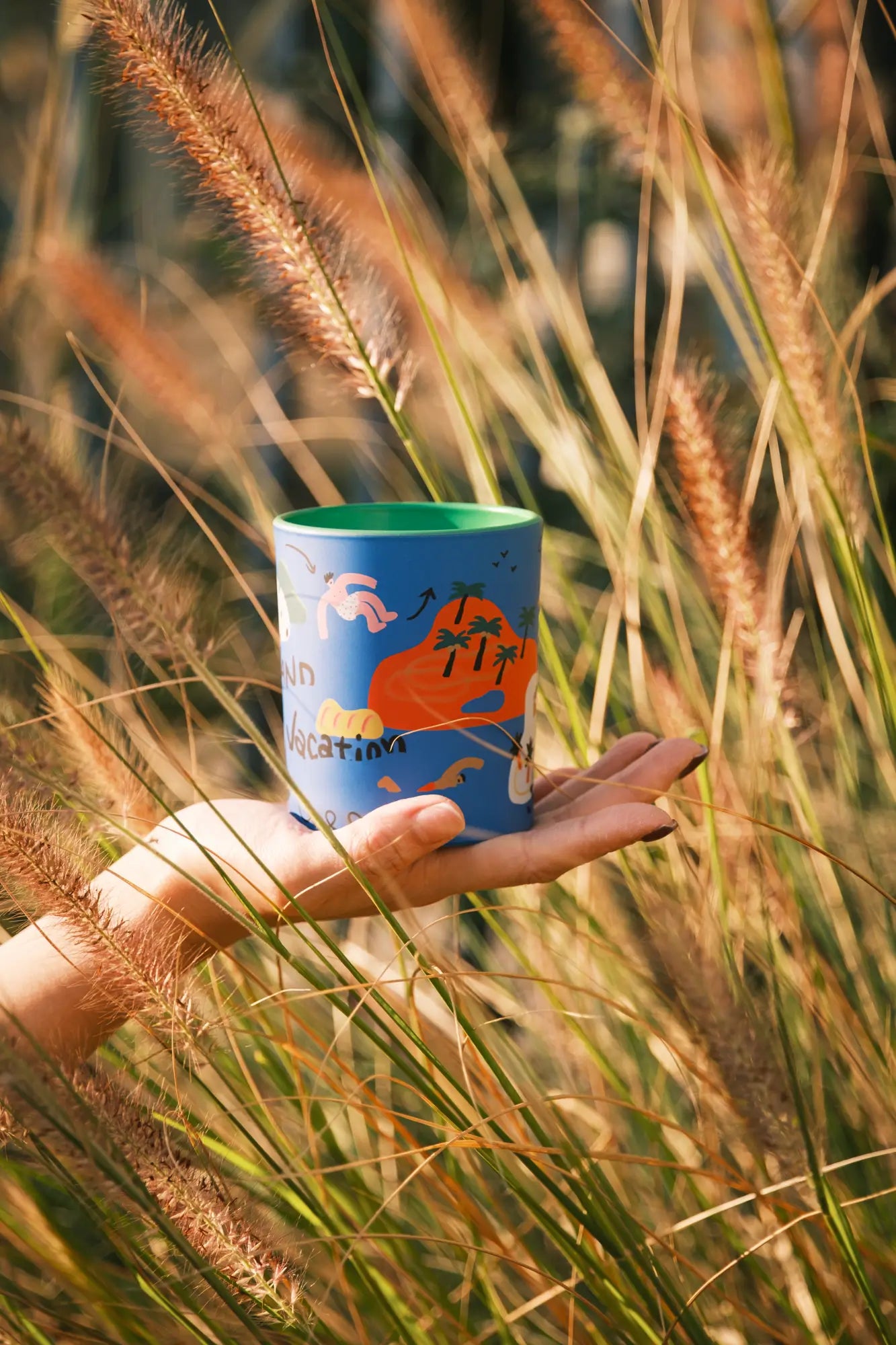 ISLAND VACATION - WOW Collection III Fig leaf&Amber Scented Candle
