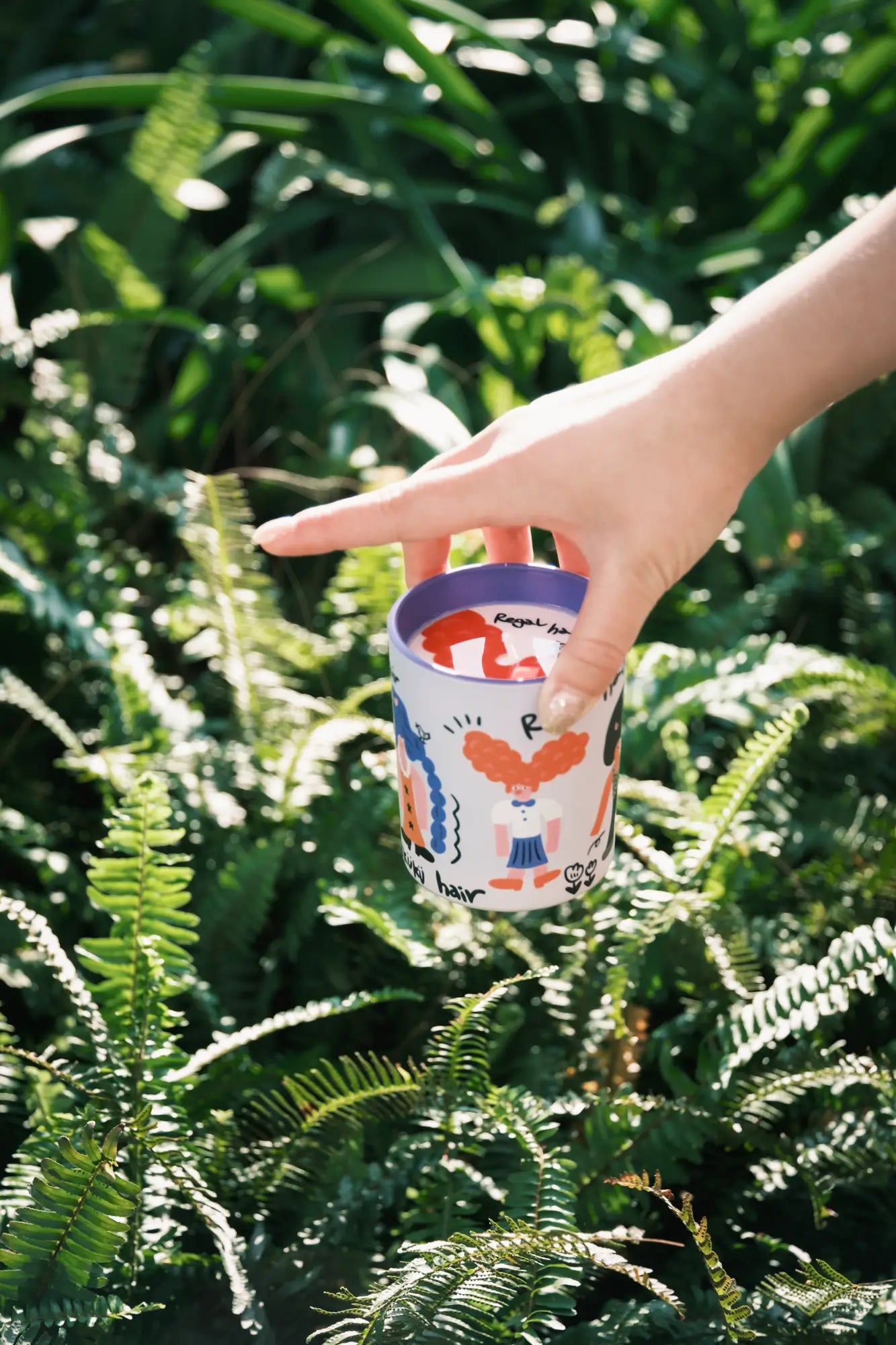 REGAL HAIR - WOW Collection III Cassis&Rose Scented Candle