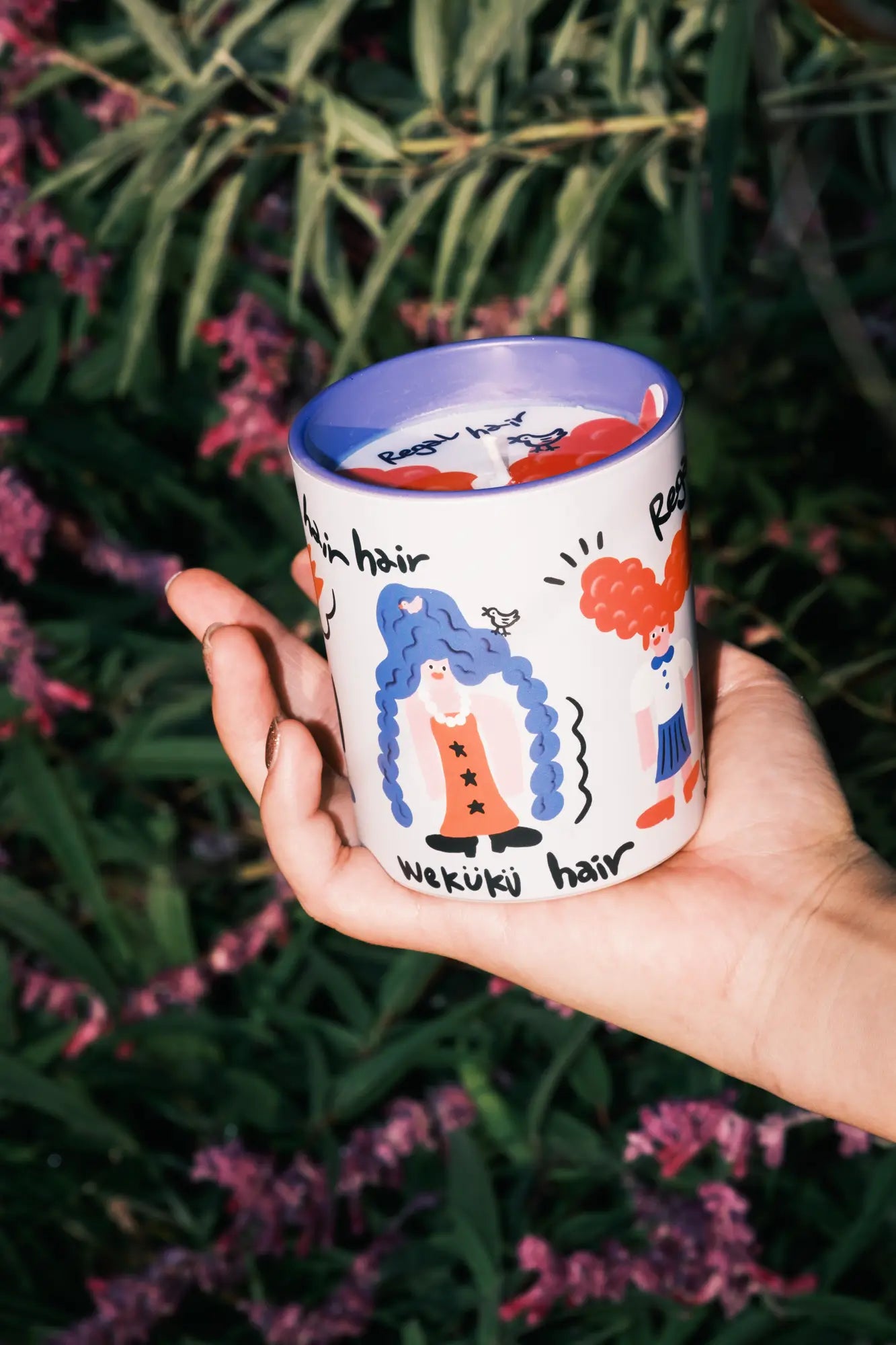 REGAL HAIR - WOW Collection III Cassis&Rose Scented Candle