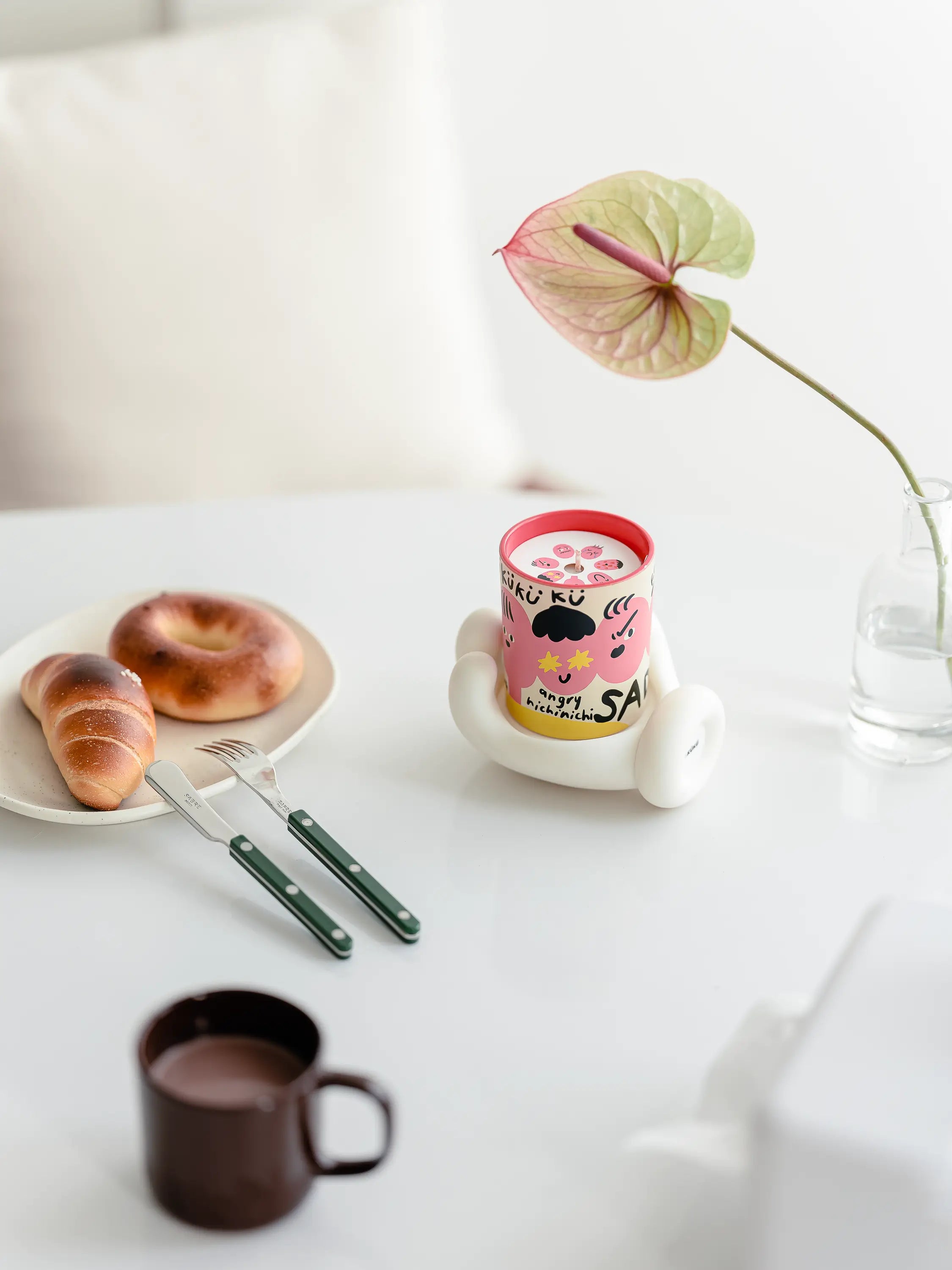 MOOD - WOW Collection I White Tea Scented Candle | Candle Gift Set