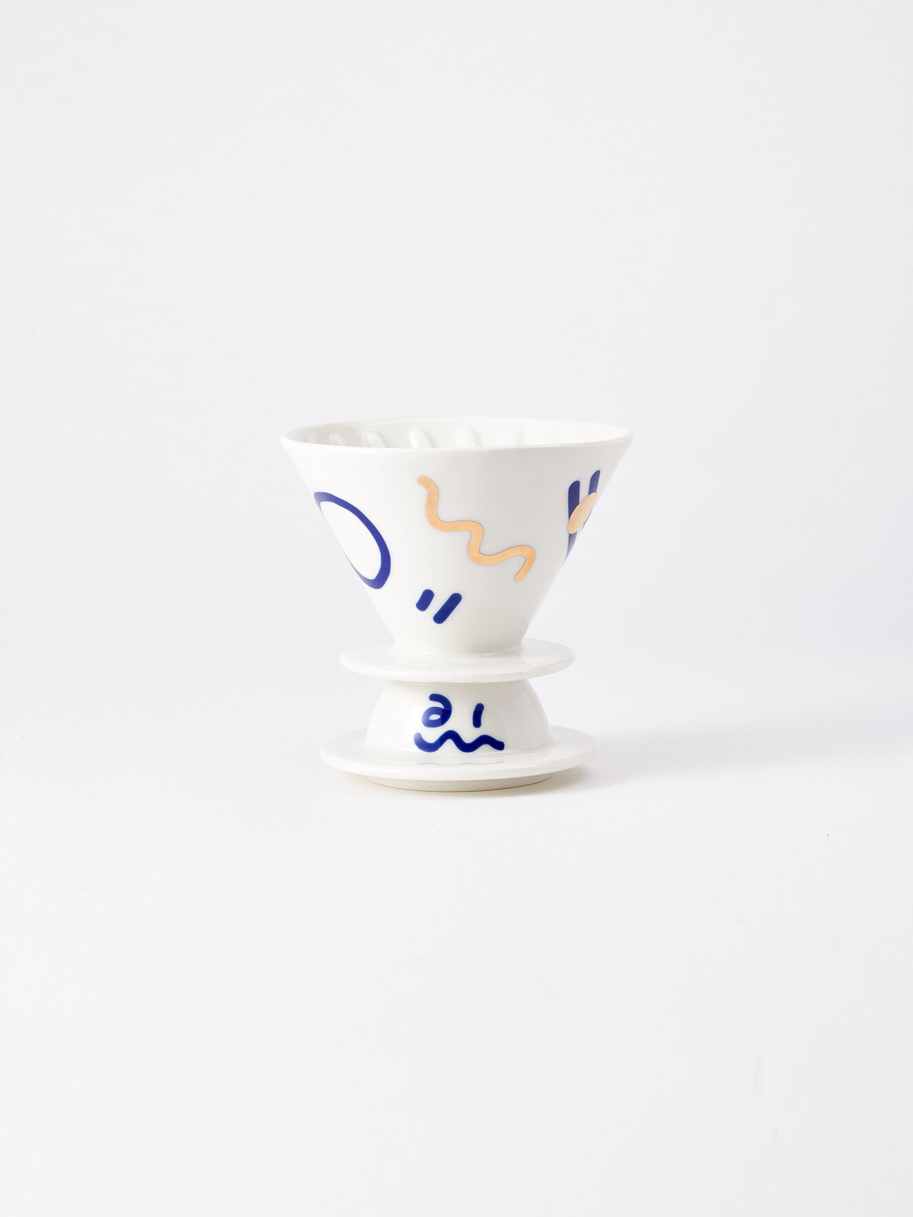 Brew Buddy - Elegant Porcelain Teapot & Coffee Pot