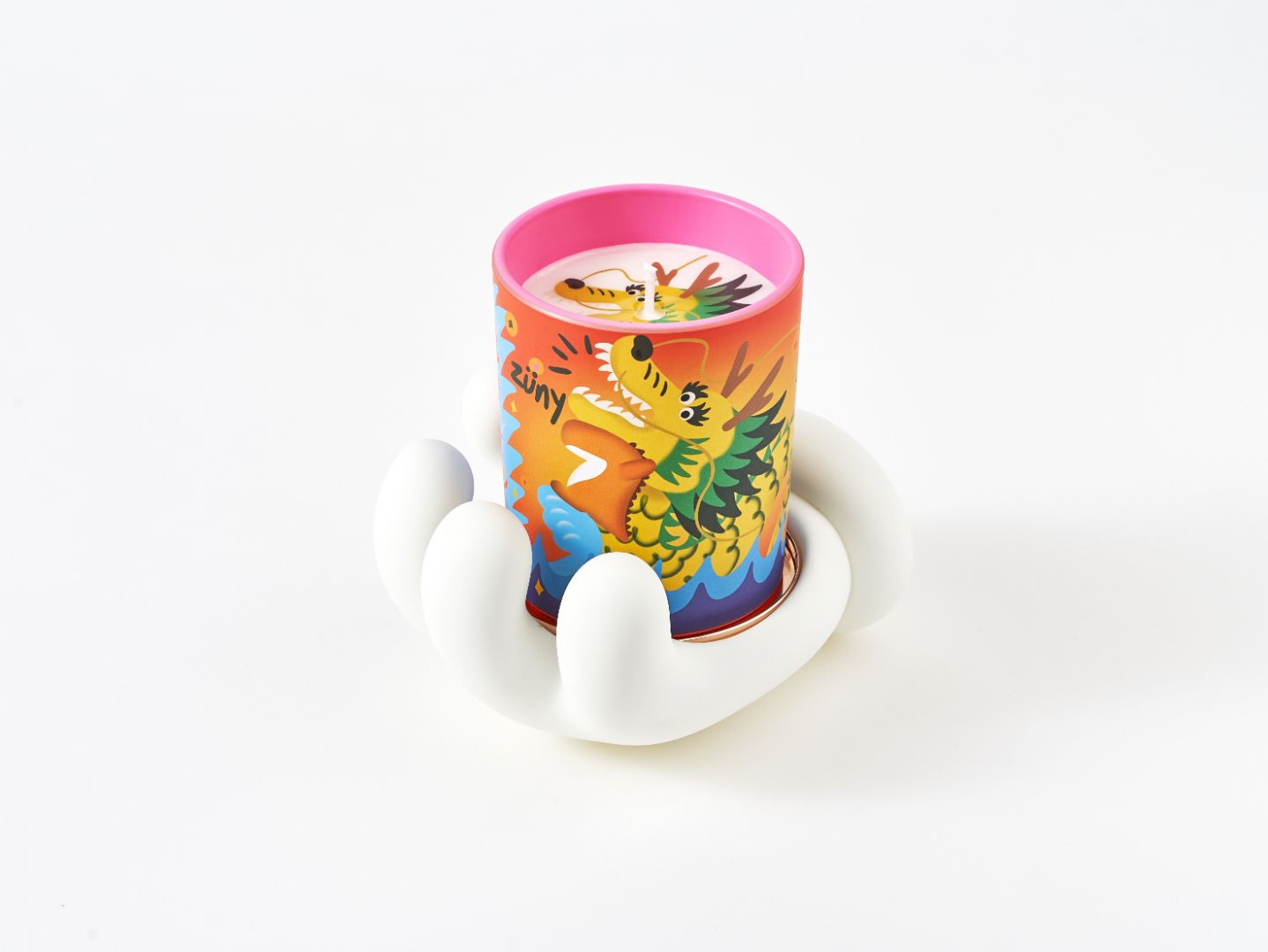 GREAT LUCK - WEKÜKÜ X ZUNY Limited Edition Cedarwood & Sandalwood Scented Candle