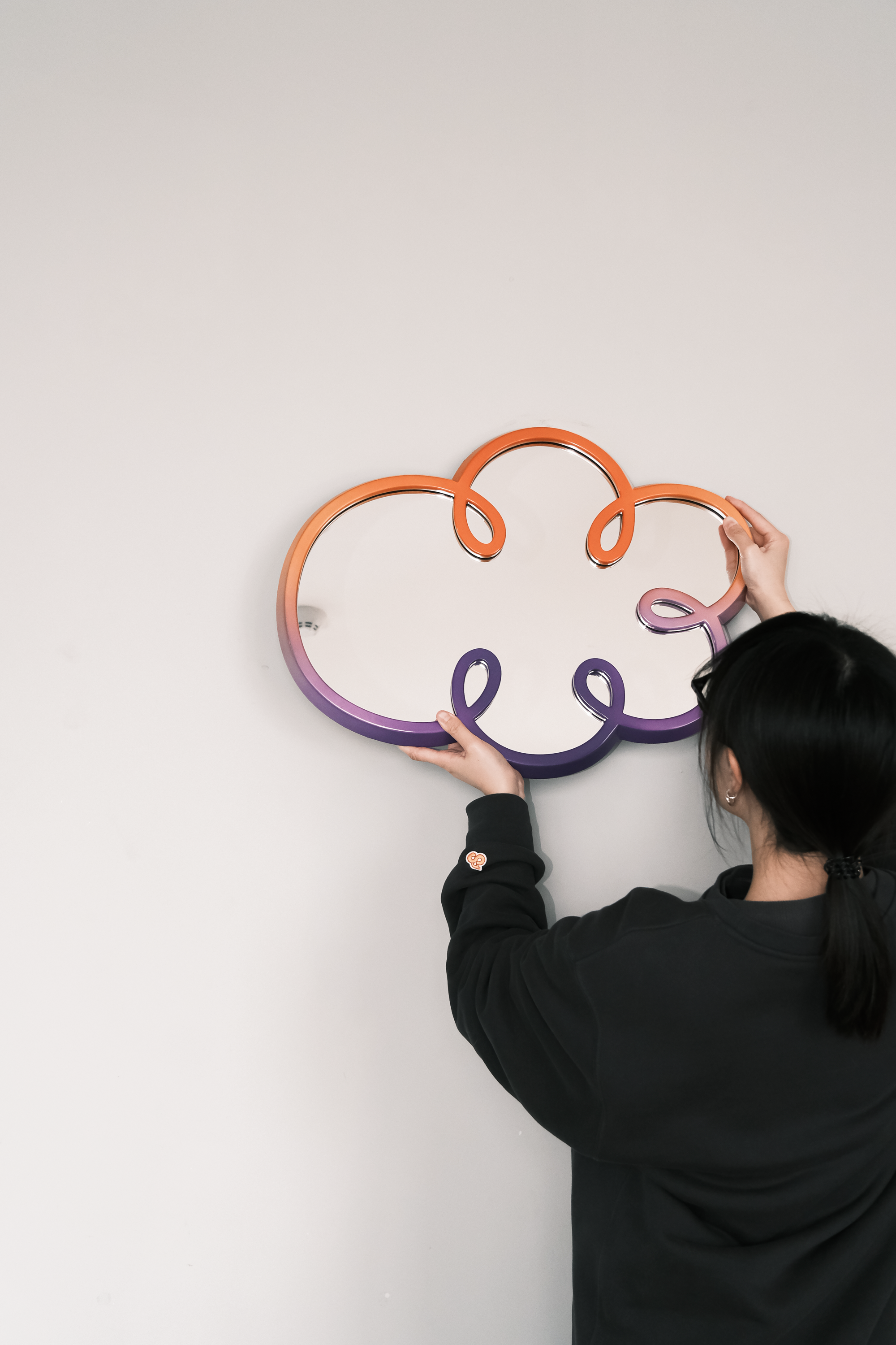Handcrafted BUBBLE Wall Mirror