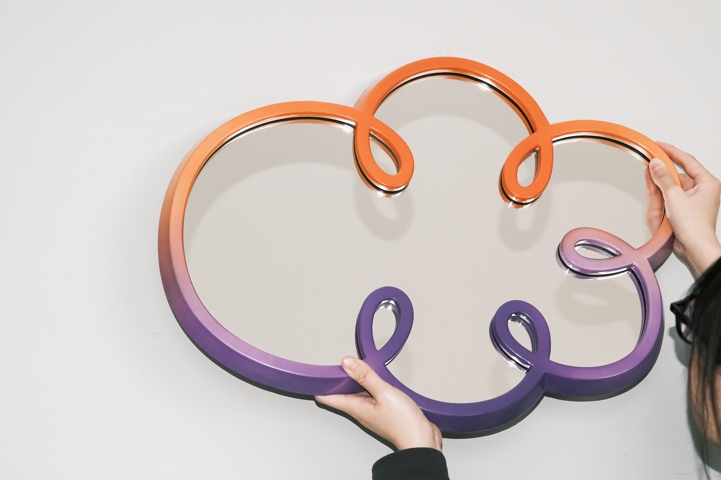 Handcrafted BUBBLE Wall Mirror