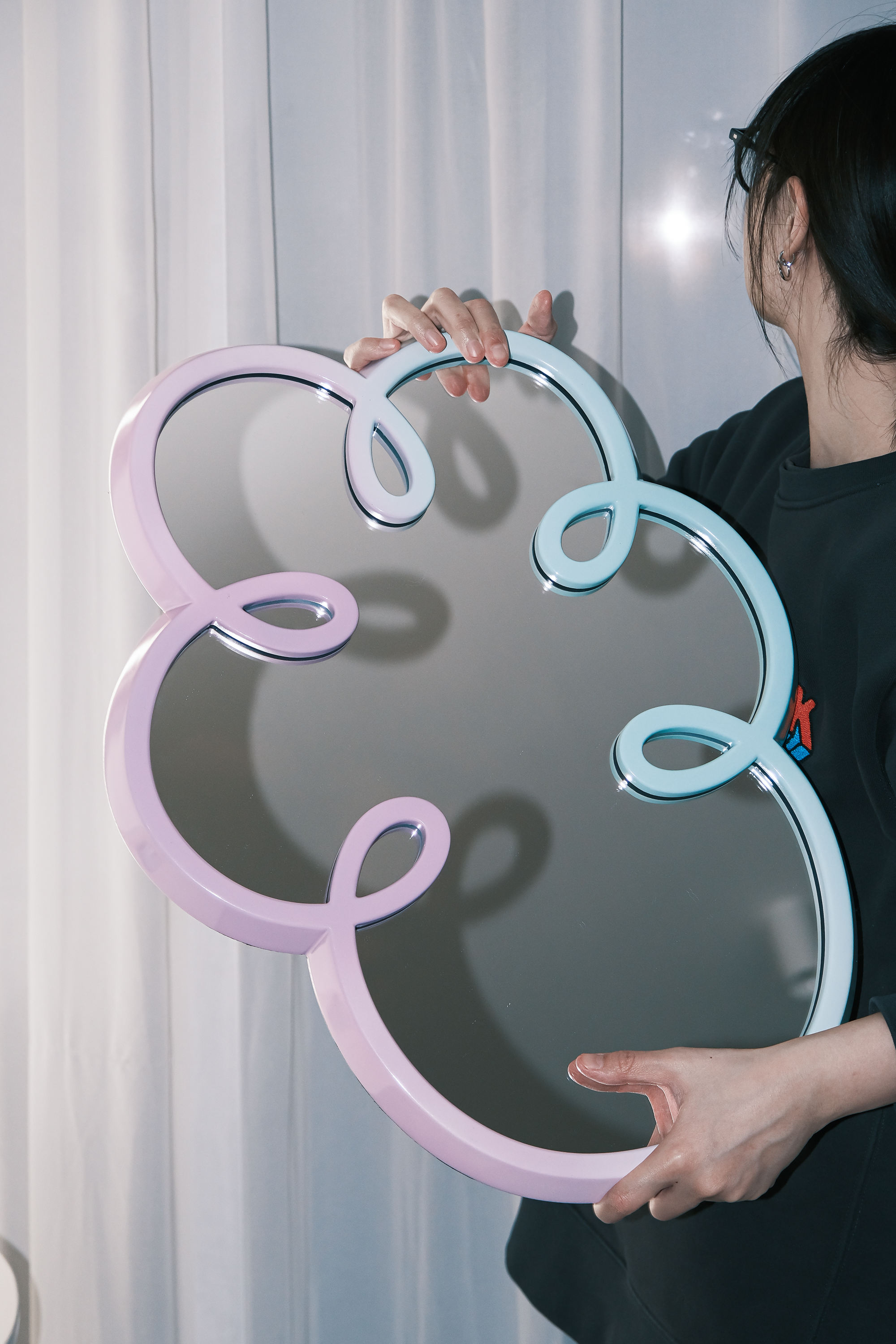 Handcrafted BUBBLE Wall Mirror