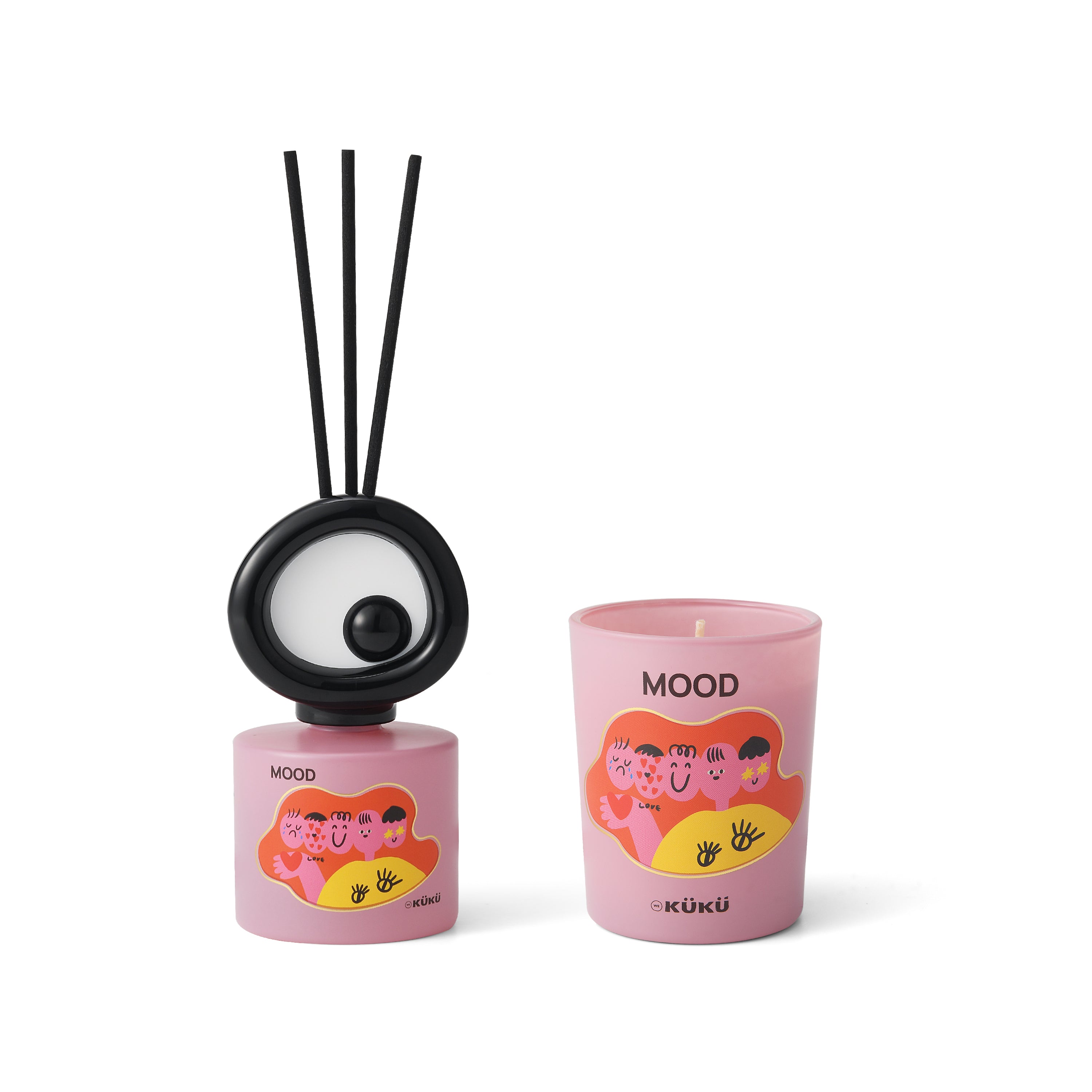 BIG EYE Scented Candle & Fragrance Diffuser - Mood  (Tomato Leaves)