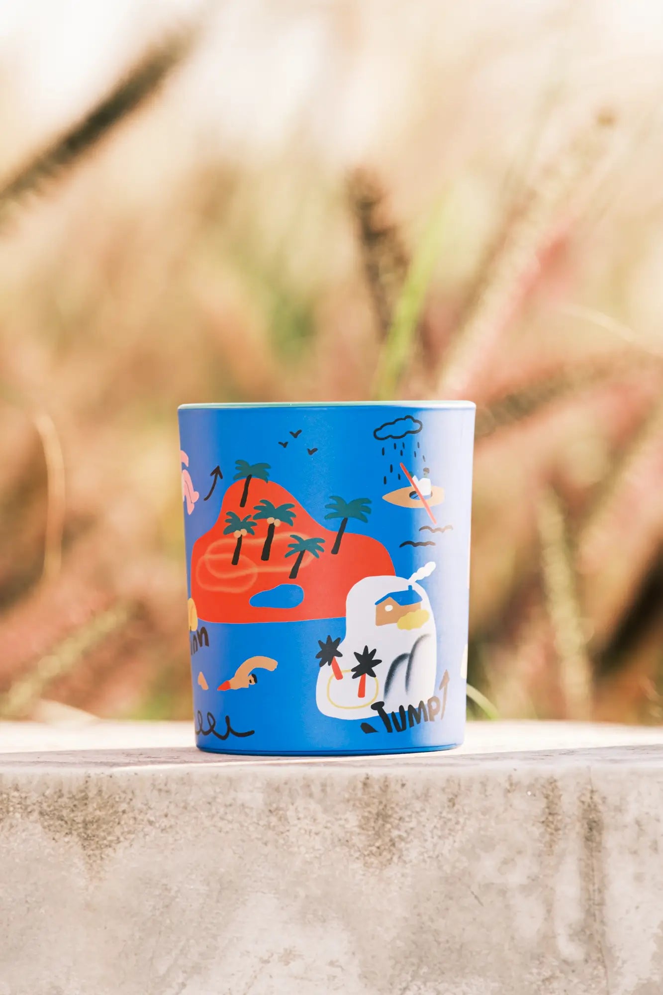 ISLAND VACATION - WOW Collection III Fig leaf&Amber Scented Candle