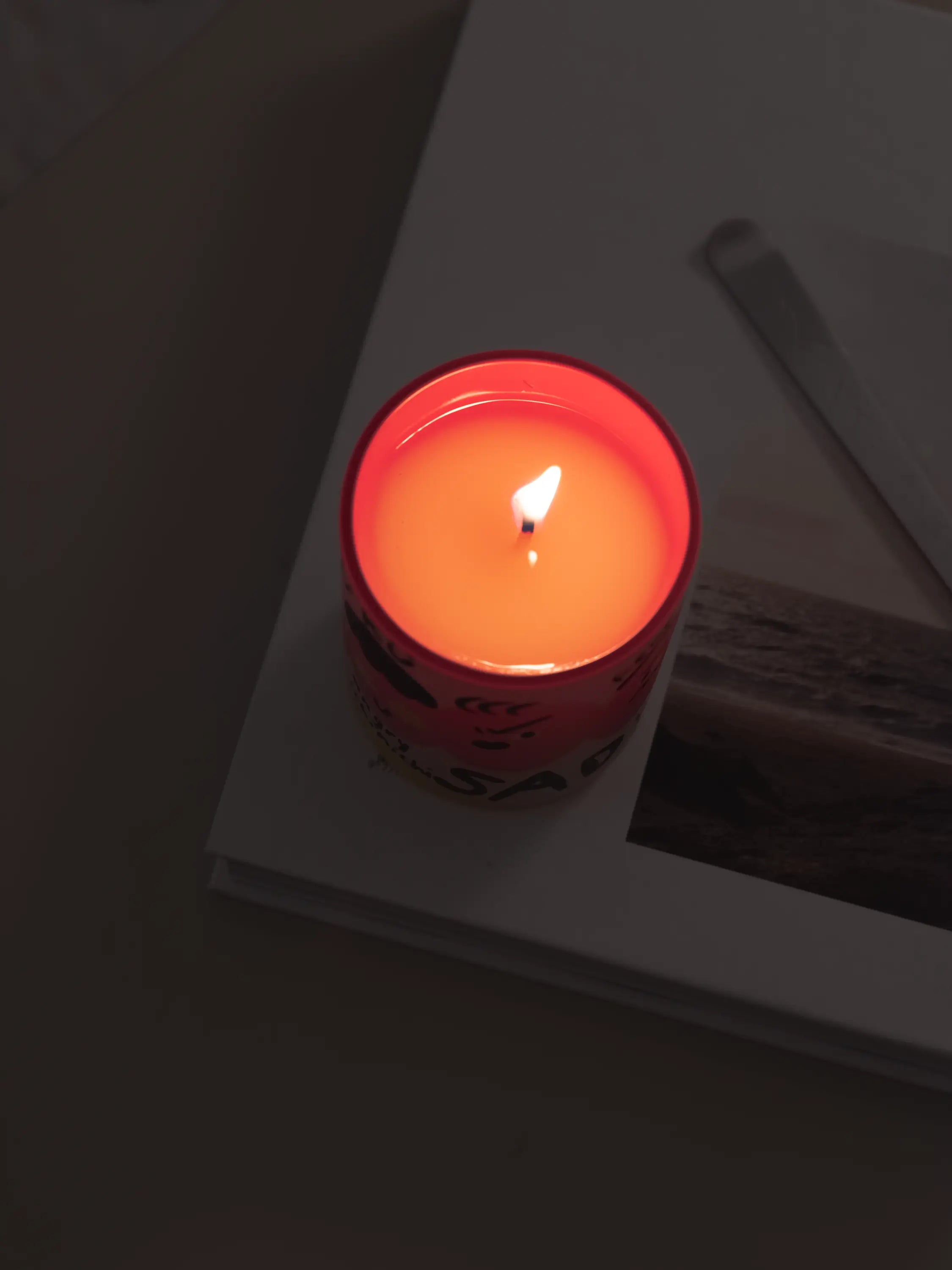 MOOD - WOW Collection I White Tea Scented Candle  | Candle Gift Set
